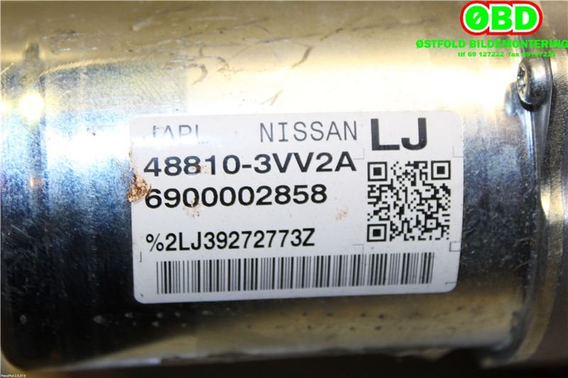 Rattaksel elektrisk servo til Nissan Note 2013-2017 (Type II)  (NISSAN|488113VV2A|488103VV2A|)
