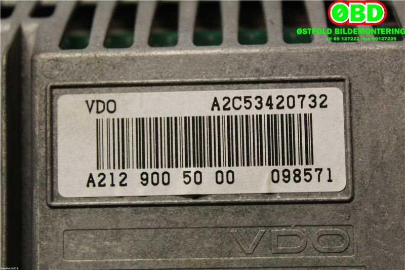 Instrument kjørecomputer til Mercedes CLS 2011-2017 (C218) (C218) (MERCEDES|A 212 900 50 00|A 212 900 90 22|2129005000)