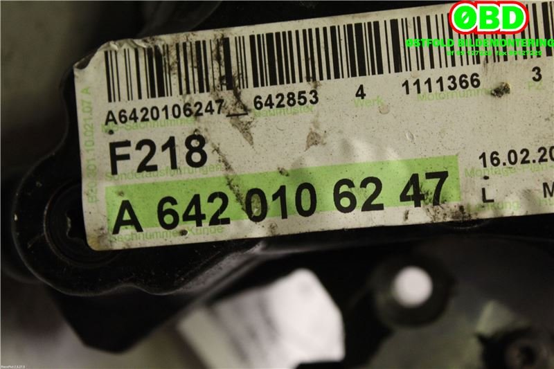 Dieselpumpe til Mercedes CLS 2011-2017 (C218) (C218) (MERCEDES|A 642 070 10 01|A 642 070 12 01|6420701001)