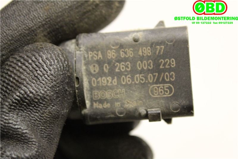 Parkeringssensor bak til Peugeot 407 2004-2010  (PEUGEOT 407|6590F6|1611735680|9663649877)