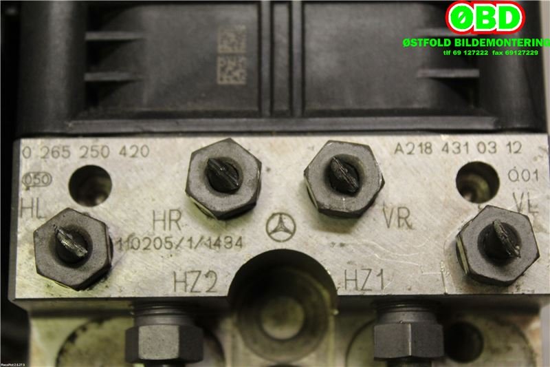 ABS sentral til Mercedes CLS 2011-2017 (C218) (C218) (MERCEDES|A 218 431 04 12|A 218 431 12 12|2184310312)