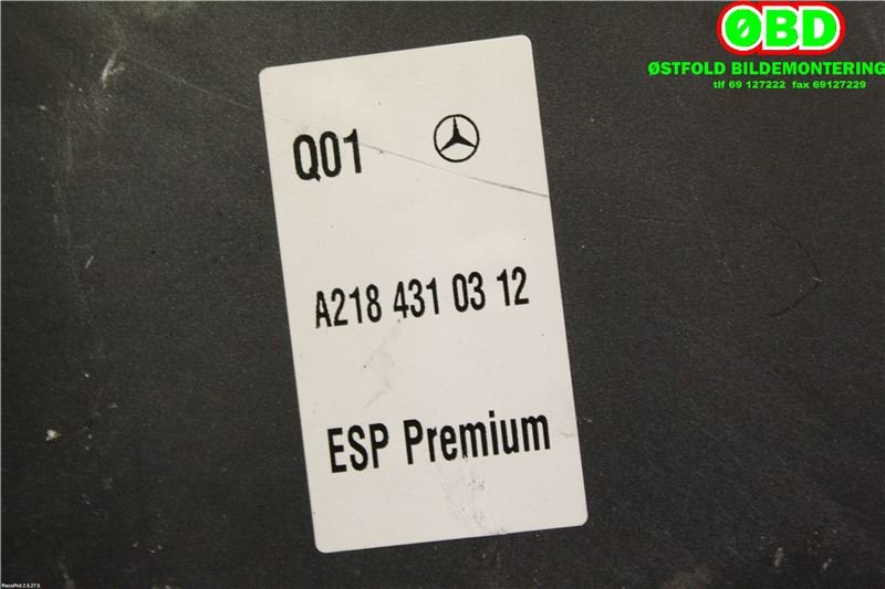 ABS sentral til Mercedes CLS 2011-2017 (C218) (C218) (MERCEDES|A 218 431 04 12|A 218 431 12 12|2184310312)