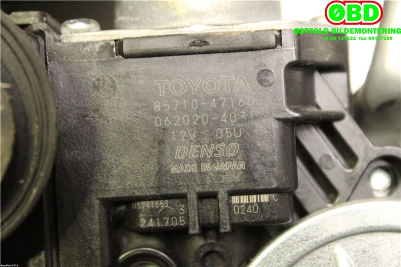 Ruteheis høyre bak til Toyota Prius +7 2012-2020 (Type III) (stasjonsvogn) (stasjonsvogn) (TOYOTA|6980121020|)