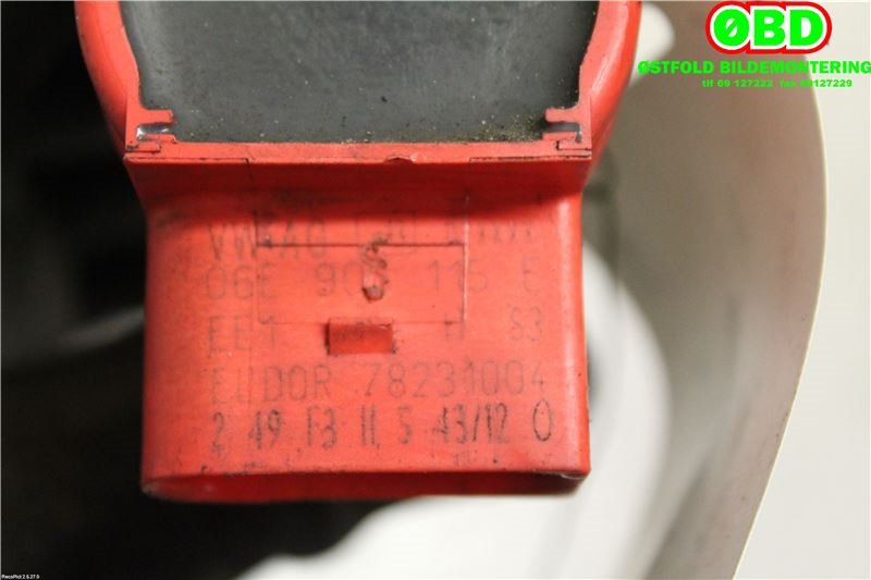 Coil elektronisk til Audi A4 2007-2014 (Type IV) (B8) (B8) (06E 905 115 E|06E 905 115 G|06E905115E)