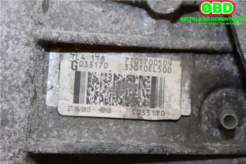Girkasse manuell til Nissan NV200 2010-2019  (NISSAN|3201000Q4K|)