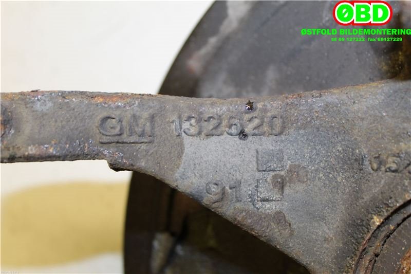 Hjulspindel høyre foran til Opel Meriva B 2010-2017  (OPEL|93184612|374692|)