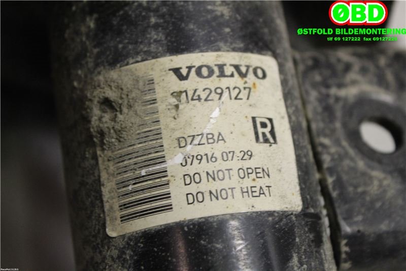 Fjærbein høyre foran til Volvo XC70 2014-2016 (Type II, Fase 2)  (VOLVO|31429127|)