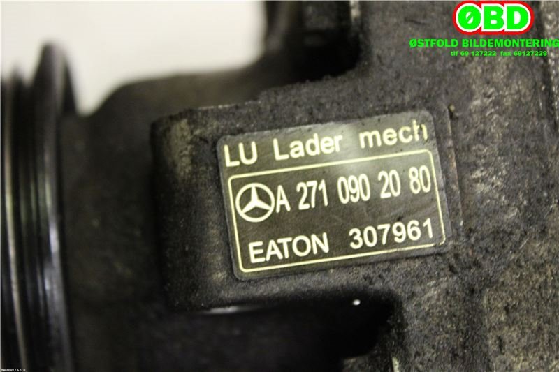 Kompressor til Mercedes CLK 2002-2009 (C209) (C209) (MERCEDES|A 271 090 20 80|A 271 090 23 80|2710902080)