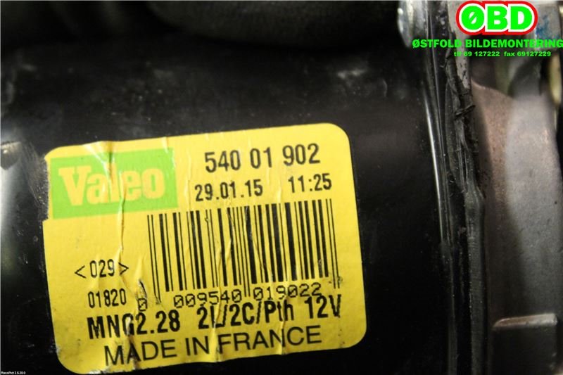 Viskermotor frontrute til Mercedes Citan 2012-2021 (W415) (W415) (MERCEDES|A 415 820 00 41|8200409692|54526811)