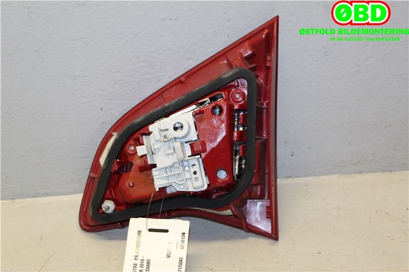 Baklykt venstre indre til Opel Meriva B 2010-2017  (OPEL|13307491|1222231|)