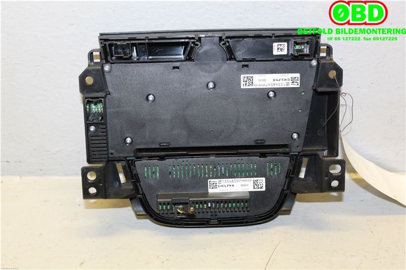 Bilstereo til Opel Meriva B 2010-2017  (OPEL|13337215|1781030|)
