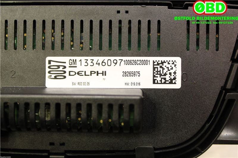 Bilstereo til Opel Meriva B 2010-2017  (OPEL|13337215|1781030|)