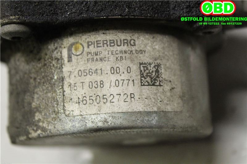 Vakuumpumpe til Mercedes Citan 2012-2021 (W415) (W415) (MERCEDES|A 607 230 00 65|A 607 090 00 05|146505272R)