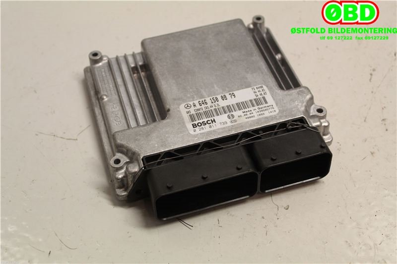 Styreenhet motor til Mercedes C-Klasse 2004-2007 (Fase 2) (W203) (W203) (MERCEDES|A 646 150 08 79|A 646 150 90 91|6461500879)
