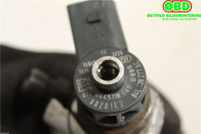 Dyse innsprøyting diesel til VW Caddy 2015-2020 (Type III, Fase 3)  (VOLKSWAGEN|04L 130 277 AC|0445110469|04L130277AC)