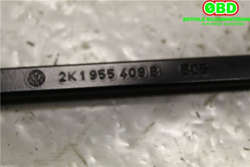 Viskerarmer frontrute til VW Caddy 2015-2020 (Type III, Fase 3)  (VOLKSWAGEN|2K1 955 410 B|2K1 955 409 B|)