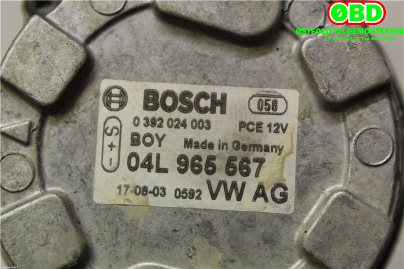 Sirkulasjonspumpe til VW Passat 2015-2019 (Fase 1) (B8) (B8) (VOLKSWAGEN|04L 965 567||04L965567)