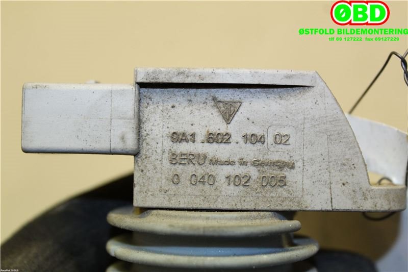 Coil elektronisk til Porsche 911 1975-1989 (930) (930) (|9A0160210402)