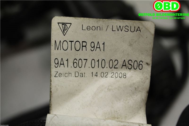 Ledningsnett til Porsche 911 1975-1989 (930) (930) (|9A160701002)