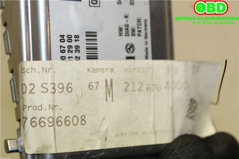 Kamera til Mercedes E-Klasse 2013-2016 (Fase 2) (W212) (W212) (MERCEDES|A 000 900 67 04||0009006704)