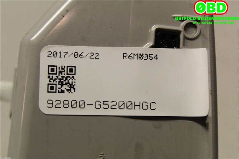 Bryter diverse til Kia Niro 2016-2021  (KIA|92800G5200HGC|)