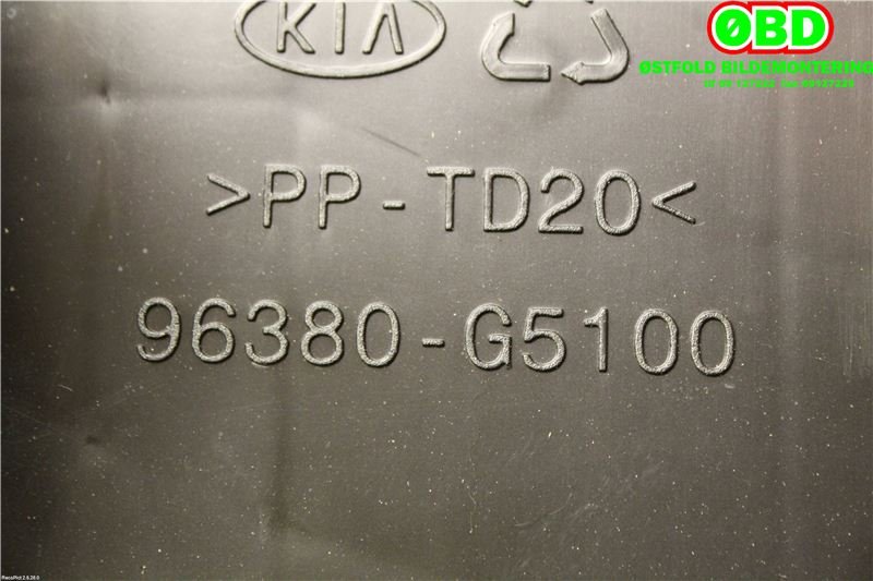 Bilstereo diverse til Kia Niro 2016-2021  (KIA|96380G5100|)