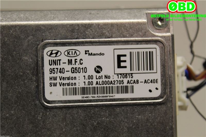 Sensor radar til Kia Niro 2016-2021  (KIA|95740G5010|)