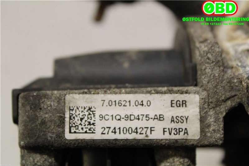 EGR-ventil til Ford Transit 2006-2013  (FORD|1673226||9C1Q9D475AB)