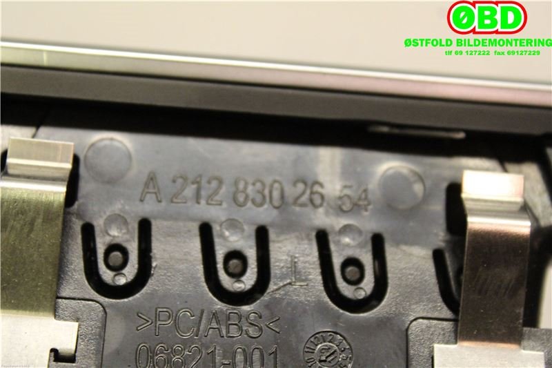 Diverse deler til Mercedes E-Klasse 2013-2016 (Fase 2) (W212) (W212) (MERCEDES|A 212 830 26 54||2128302654)