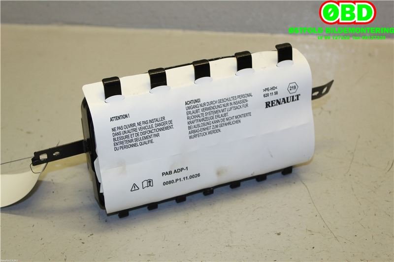 Airbag passasjer til Renault Zoe 2013-2019 (Fase 1)  (RENAULT ZOE|985250014R|)