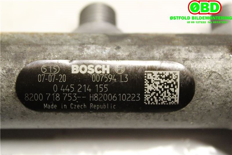 Dyseskinne (fuelrail) til Nissan X-Trail 2007-2014 (T31) (T31) (NISSAN|1752000Q3K|)