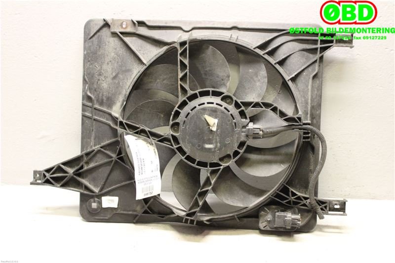 Kjølevifte til Nissan Qashqai 2010-2014 (Type I, Fase 2)  (NISSAN|21481JD21B|)