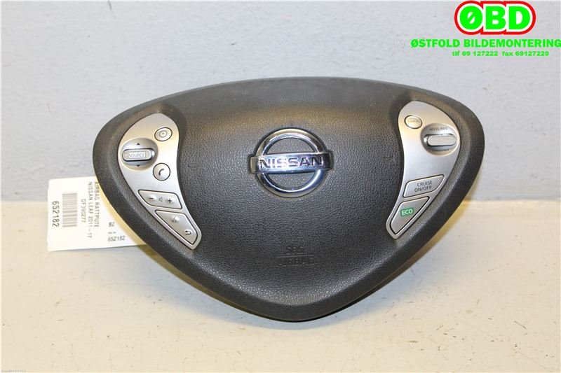 Airbag rattpute til Nissan Leaf 2011-2017 (Type I) (NISSAN|985103NF8B|)