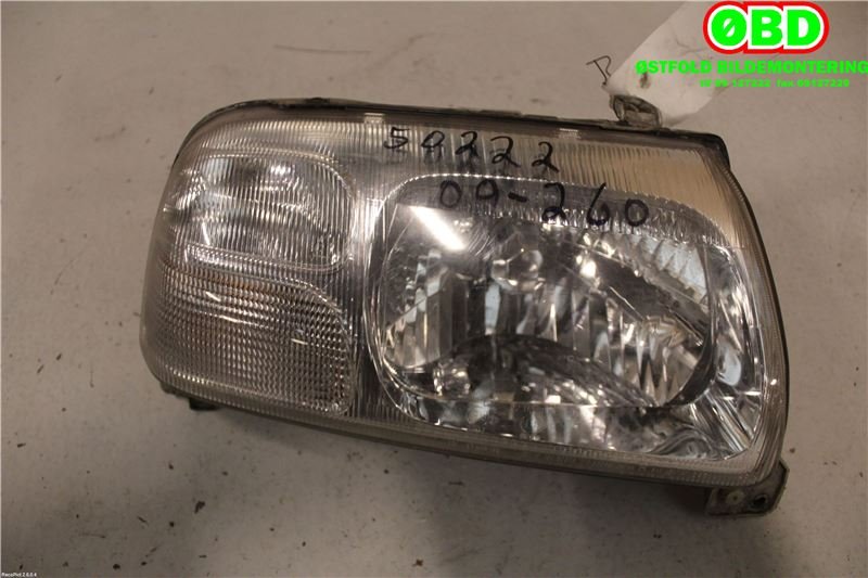 Frontlykt høyre halogen til Suzuki Vitara 1992-1999 (Type I, Fase 2)