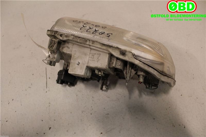 Frontlykt høyre halogen til Suzuki Vitara 1992-1999 (Type I, Fase 2)