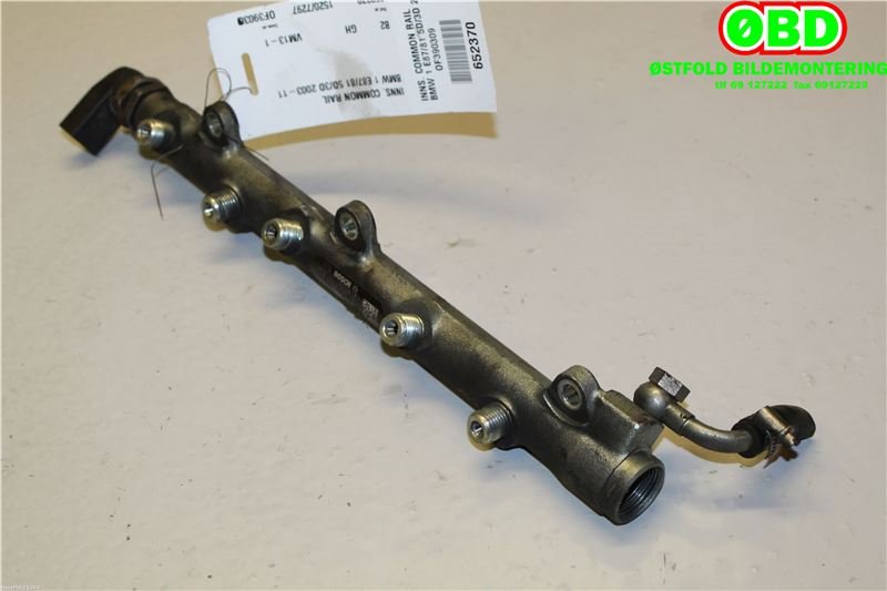 Dyseskinne (fuelrail) til BMW 1-Serie 2004-2011 (E81/E82/E87/E88) (E81/E82/E87/E88) (BMW|13 53 7 805 725|0445214030|7787164)