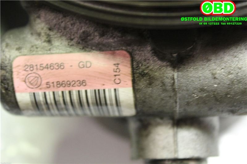 Servo pumpe mekanisk til Fiat Doblo 2010-->> (Type II)  (FIAT|52112191|51894443|)