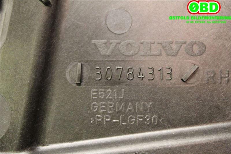 Ruteheis høyre bak til Volvo V60 2010-2013 (Type I, Fase 1)  (VOLVO|30784309|)