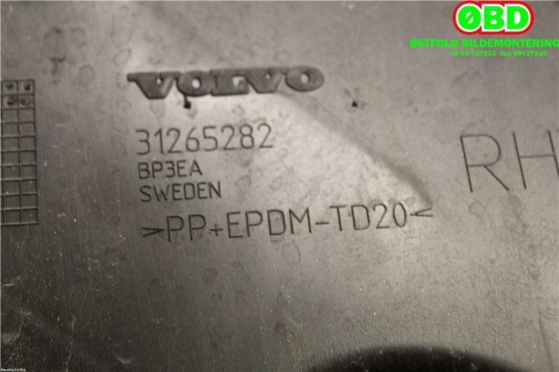 Diverse deler til Volvo V60 2010-2013 (Type I, Fase 1)  (VOLVO|31265286||31265282)