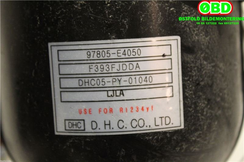 Aircondition rør til Kia Soul 2014-2019 (Type II)  (KIA|)