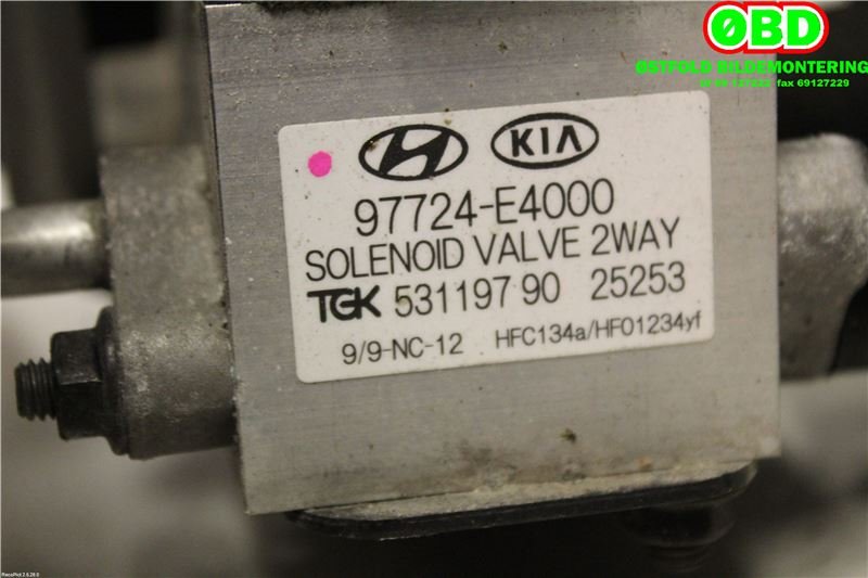 Aircondition rør til Kia Soul 2014-2019 (Type II)  (KIA|)