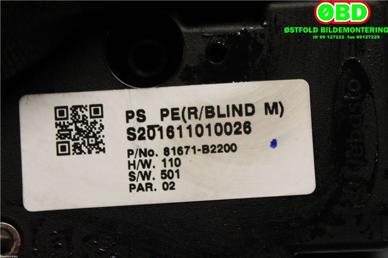 Instrumentpanel til Kia Soul 2014-2019 (Type II)  (KIA|94003E4260|)