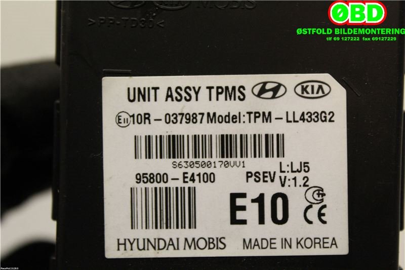 Styreenhet diverse til Kia Soul 2014-2019 (Type II)  (KIA|95800E4100|)