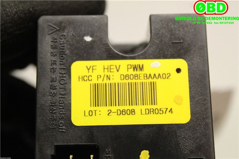 Varmeapparat motstand til Kia Soul 2014-2019 (Type II)  (KIA|972354RAA0|D608EBAAA02|)