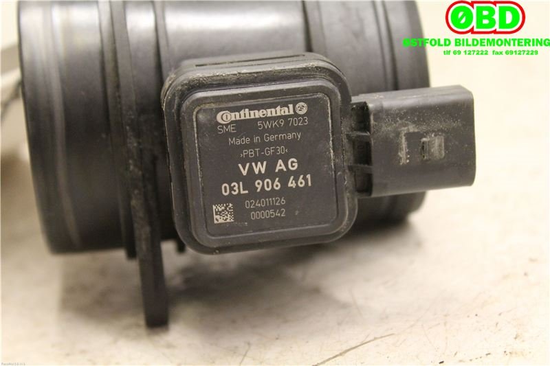 Luftmengde/luftmassemåler til VW Golf VI 2008-2012 (VOLKSWAGEN|03L 906 461||03L906461)