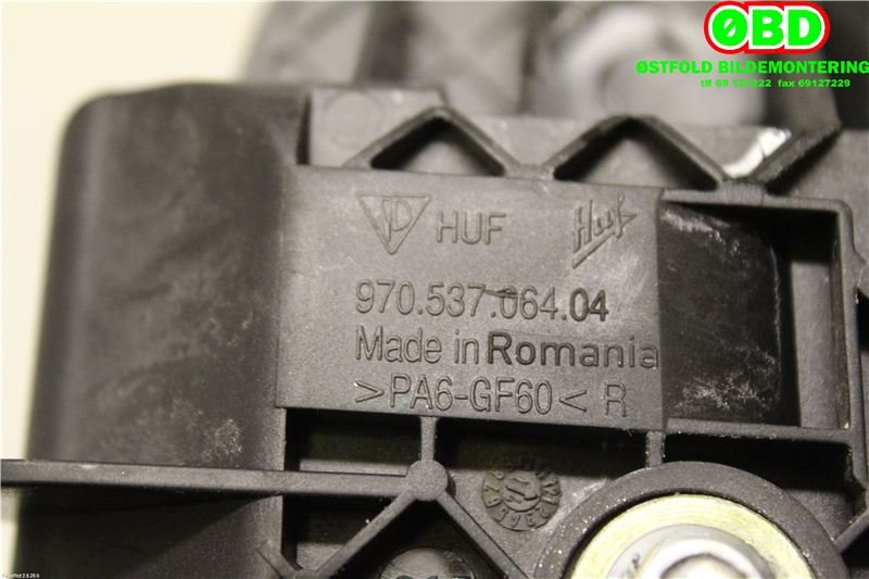 Dørhåndtak utv høyre foran til Porsche Panamera 2009-2017 (Type I) (970) (970) (PORSCHE|970 537 614 00|970 537 064 04|97053706404)