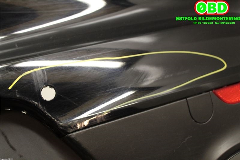 Støtfanger bak til Porsche Panamera 2009-2017 (Type I) (970) (970) (PORSCHE|970 505 951 03|970 505 951 19|)