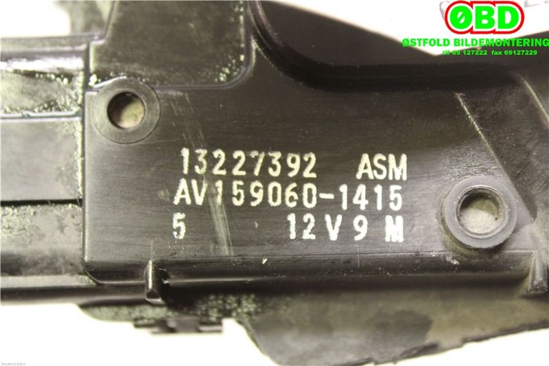 Viskermotor frontrute til Opel Insignia A 2009-2014  (OPEL|13277078|12 70 343|13227392)