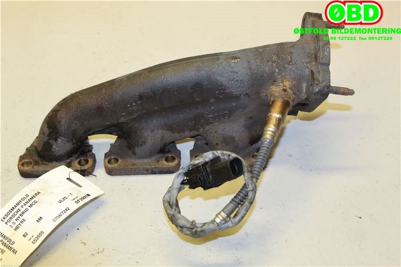 Manifold eksos til Porsche Panamera 2009-2017 (Type I) (970) (970) (PORSCHE|958 111 130 11|958 111 130 12|)