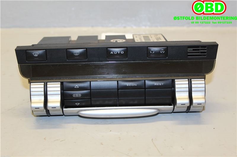 Varmeapparat betjening til Porsche Cayenne 2002-2006 (Fase 1) (9PA) (9PA) (Porsche|955 653 103 06|955 653 103 31|7L5907040AK)